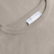 Fine Knit Crewneck Dark Sand