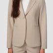 Essential Suit Island Sand Pinstripe Fitted Blazer & Straight Pants