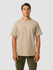 Heavy Box Fit T-shirt Wooden Beige