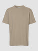 Heavy Box Fit T-shirt Wooden Beige