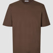 Heavy Box Fit T-shirt Saddle Brown
