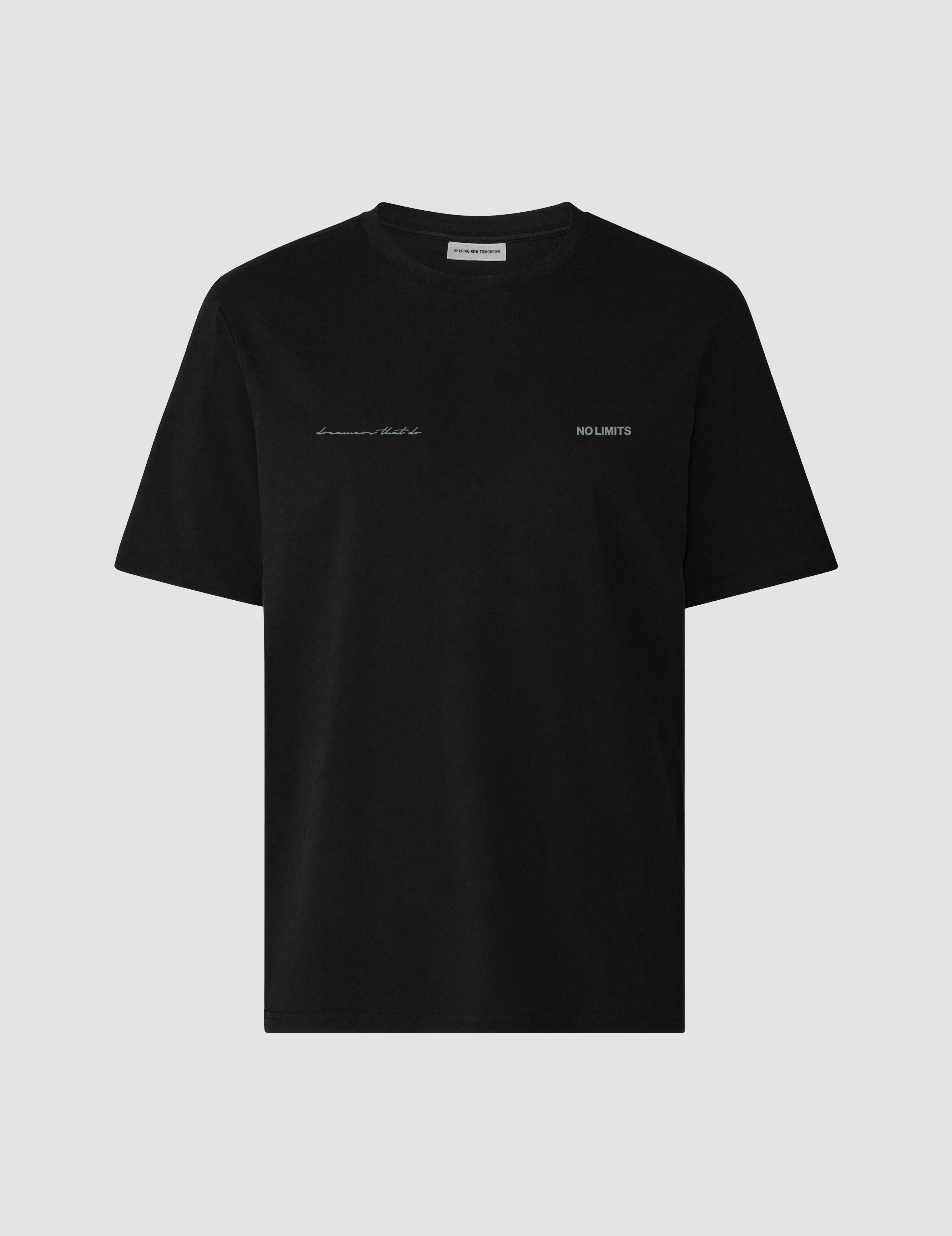 Supima T-shirt Box Fit Black Anders Hofman