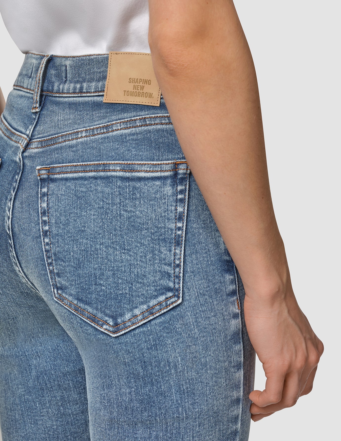 Sculpt Jeans Slim Snow Blue Wash