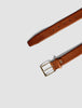 Leather Belt Light Brown