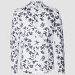 Lightweight Classic Shirt Navy Flower Slim