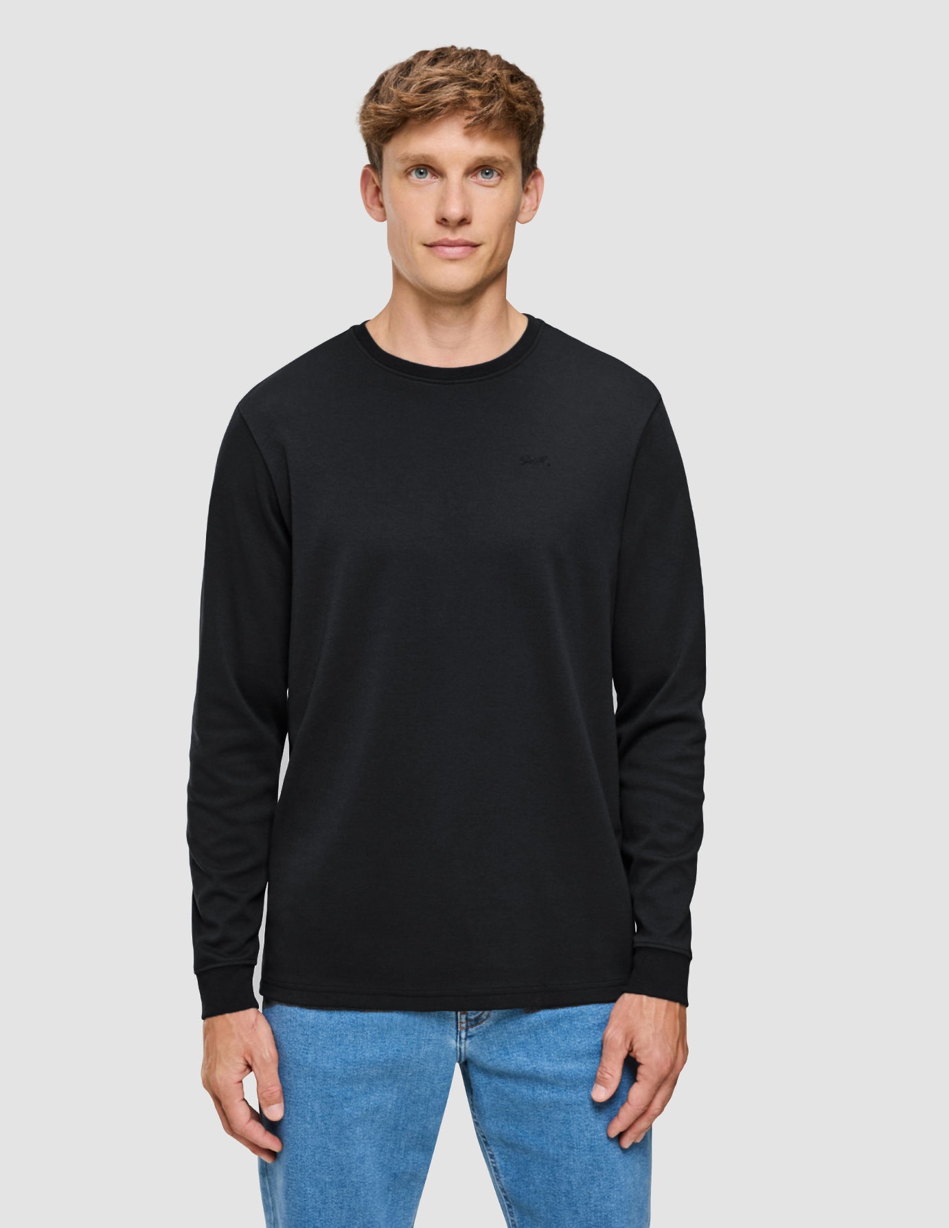 Lightweight Crewneck Black