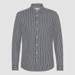 Classic Shirt Navy Stripes Slim