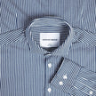 Classic Shirt Navy Stripes Slim