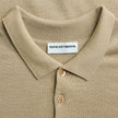 Premium Merino Long Sleeve Polo Sahara