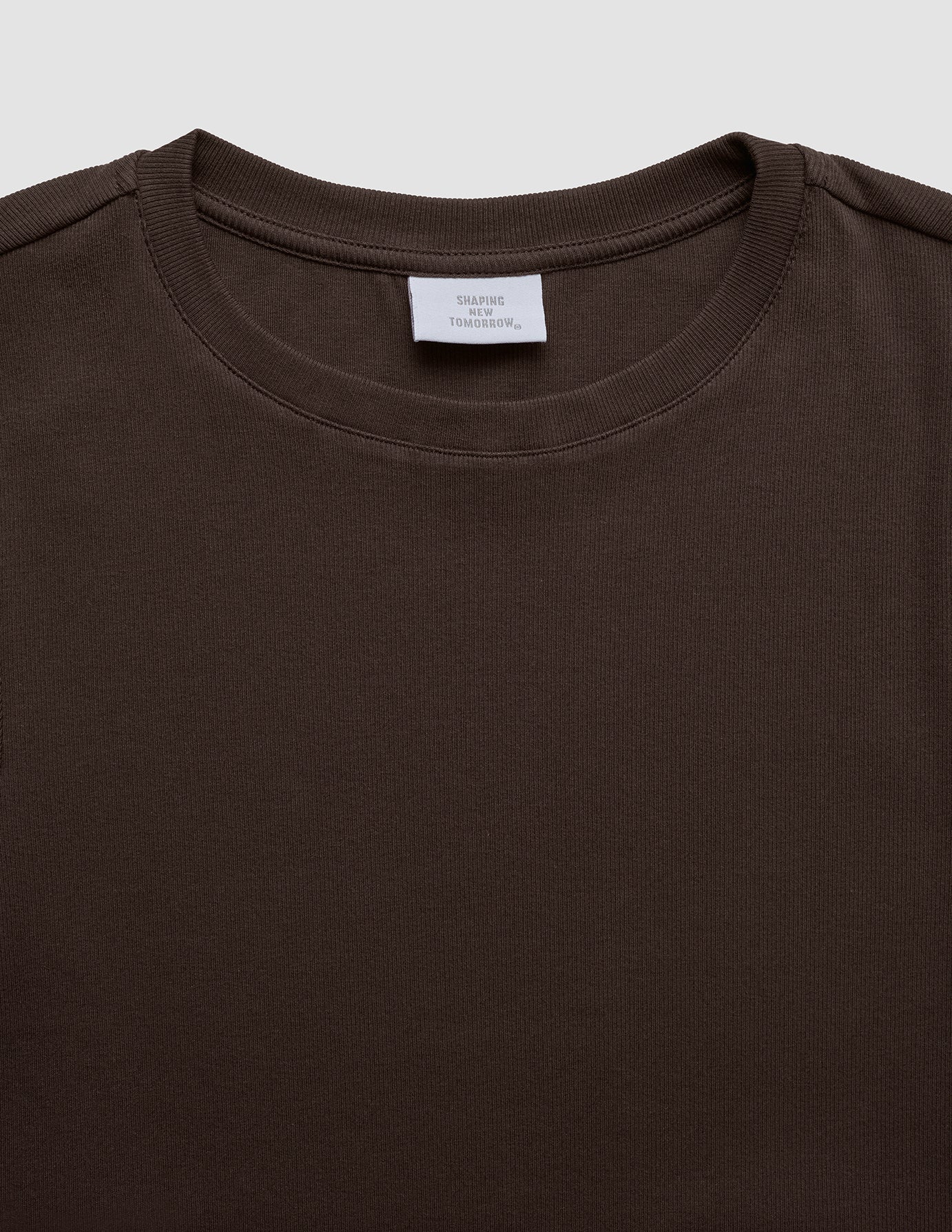 Women's Rib T-Shirt Espresso