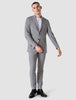 Essential Suit Pants Slim Duo Check Blue