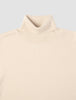 Seamless Premium Merino Knit Turtleneck Birchwood