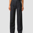 Serene Pants Wide Black Night Pinstripe