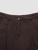 Women's Serene Pants Wide Chocolate Herringbone