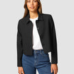 Serene Short Jacket Black