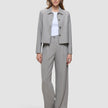 Serene Set Tapestry Herringbone Short Jacket Pants