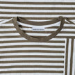 Striped Supima T-Shirt Box Fit Urban Green