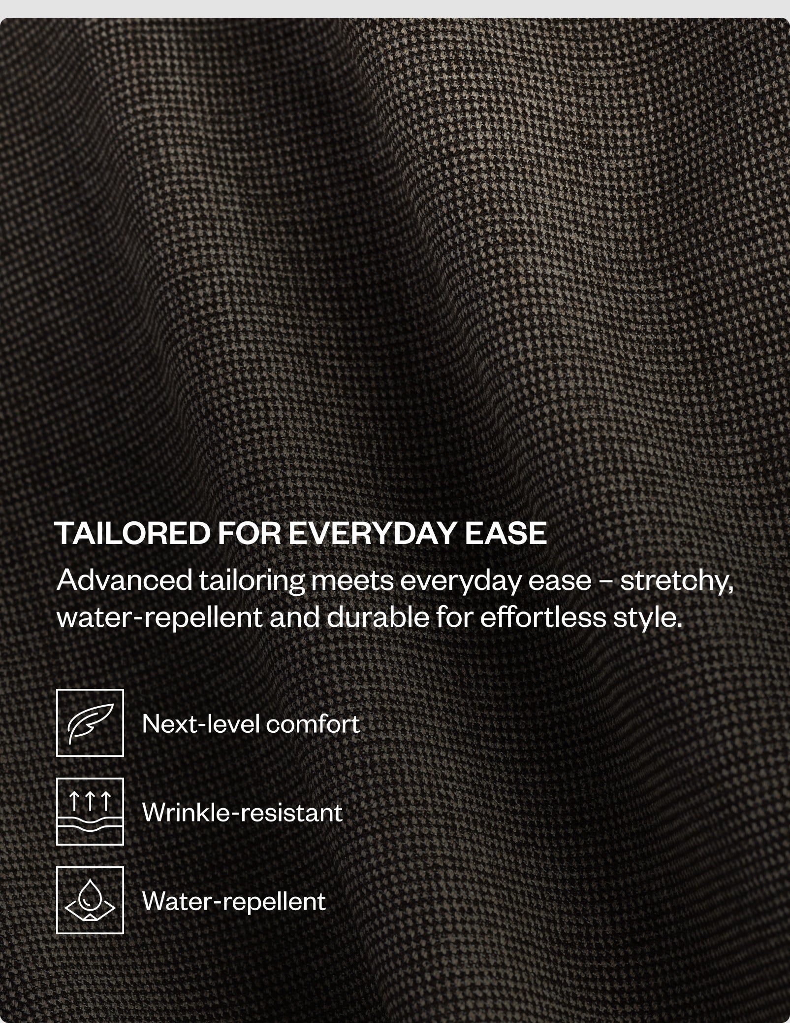 Essential Suit Pants Slim Dark Shadow