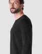 Supima Autograph Long-Sleeved T-Shirt Black
