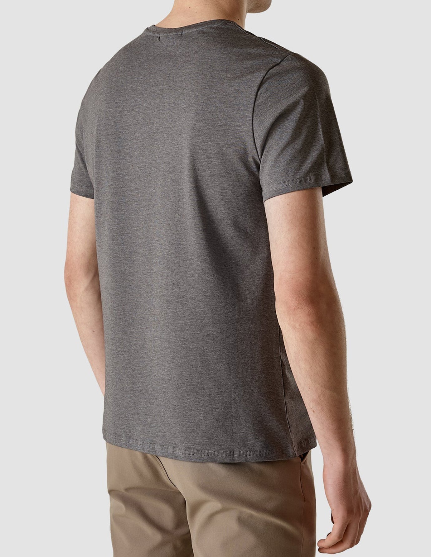 Supima Autograph T-shirt Dark Grey | SHAPING NEW TOMORROW