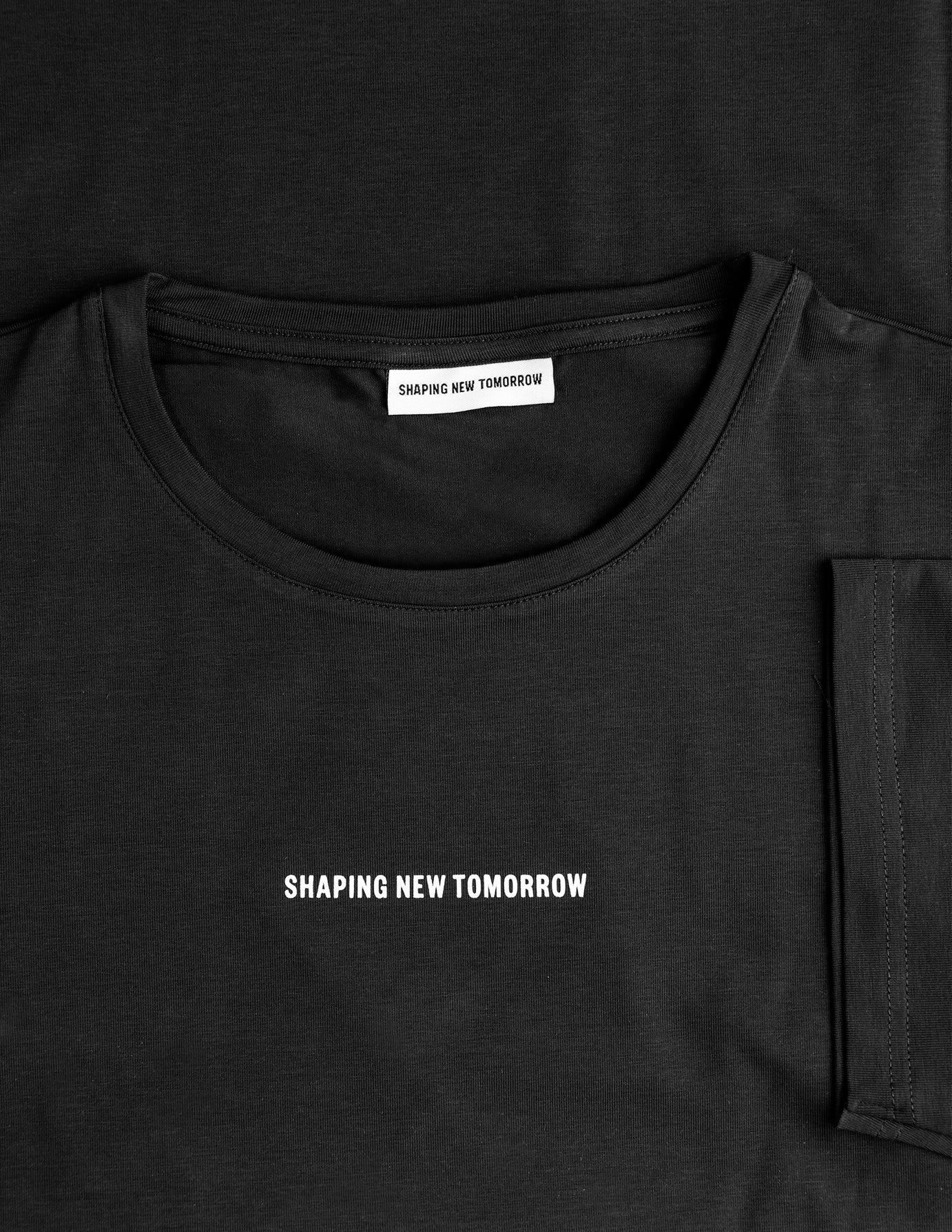 Supima Autograph T-shirt Black | SHAPING NEW TOMORROW