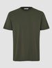 Supima T-shirt Box Fit Green Night