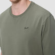 Supima T-shirt Box Fit Legacy Clover Green