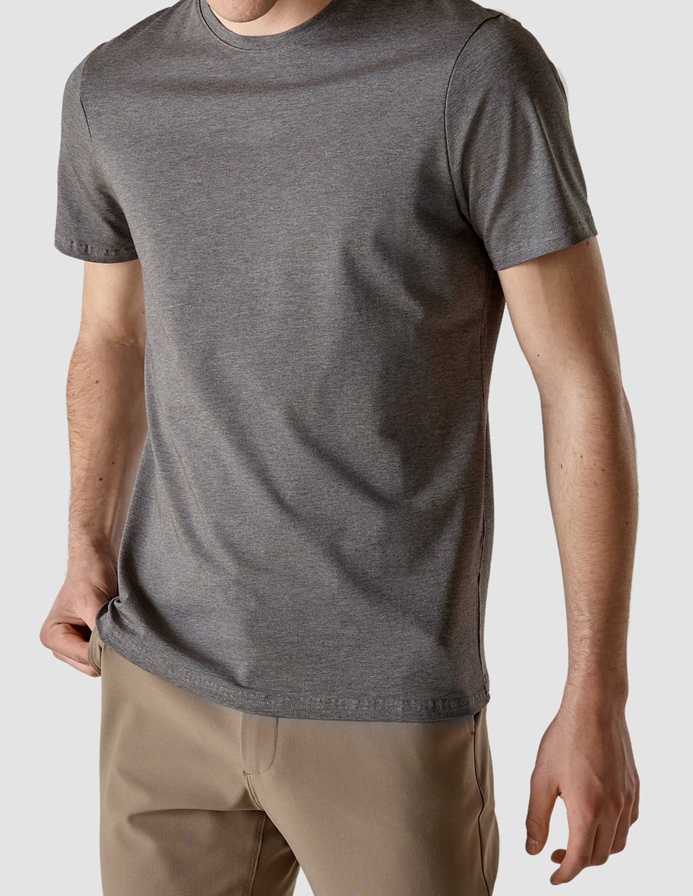 Supima T-shirt Dark Grey