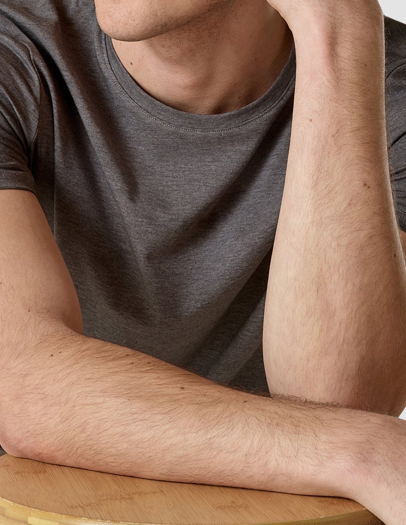 Supima T-shirt Dark Grey