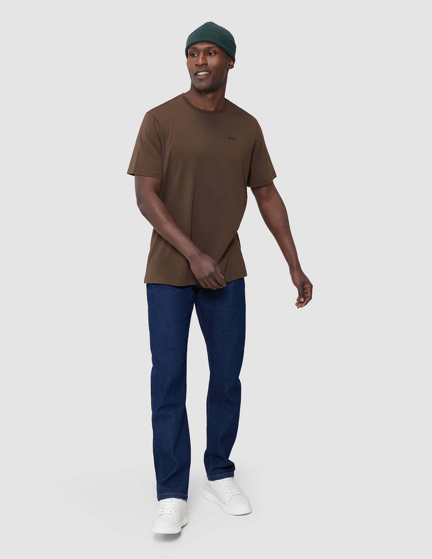 Supima Legacy T-shirt Saddle Brown