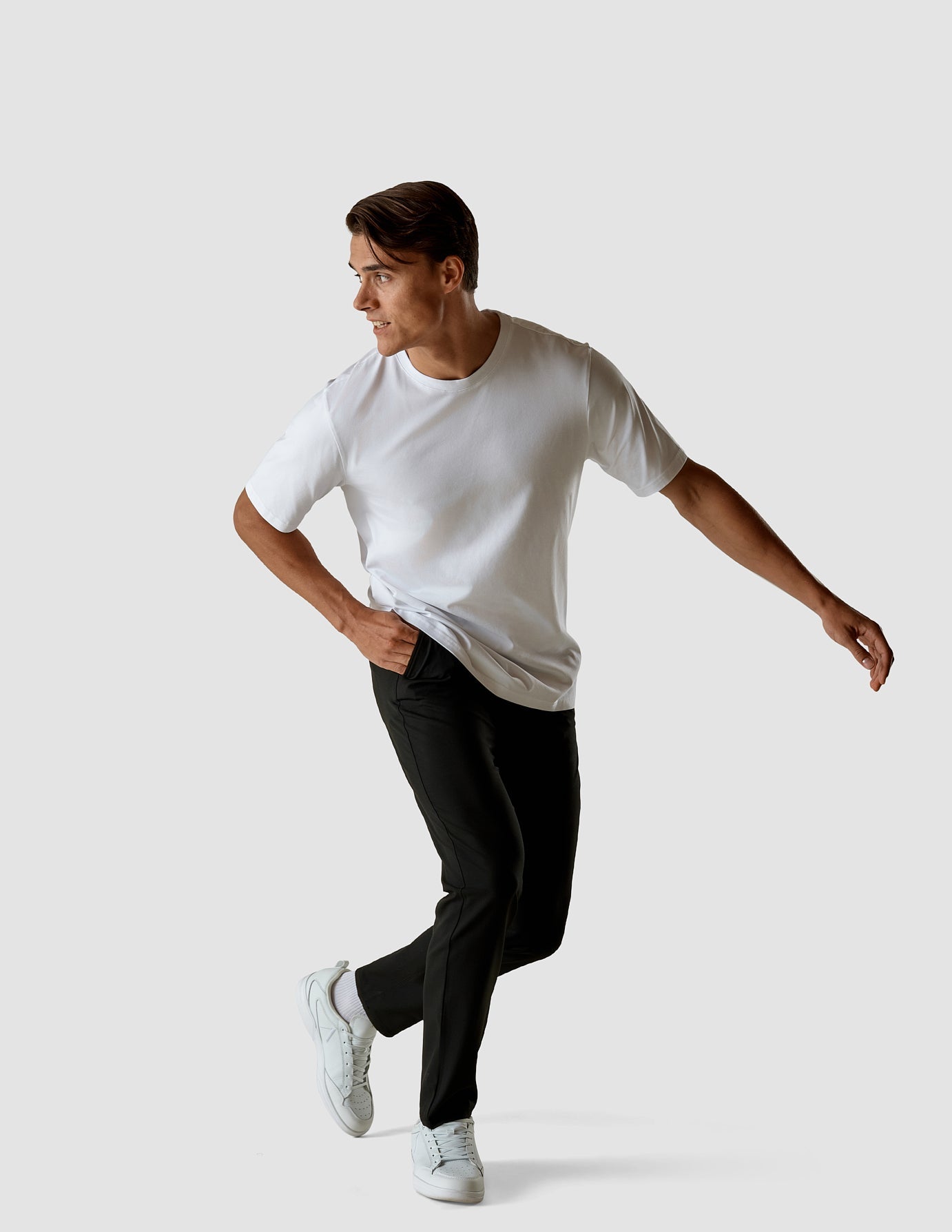 Supima T-shirt Box Fit White | SHAPING NEW TOMORROW