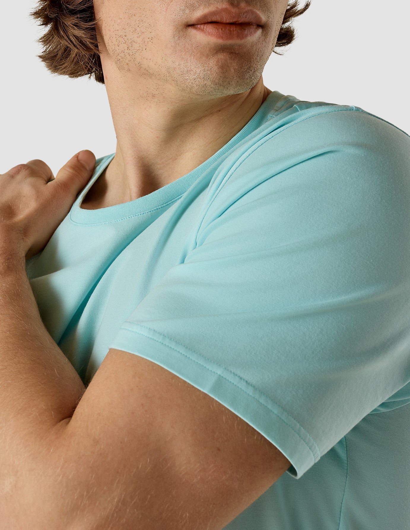 Supima T-shirt Aqua