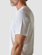 Supima T-shirt White V-Neck