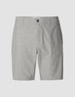 Tech Linen Shorts Charcoal