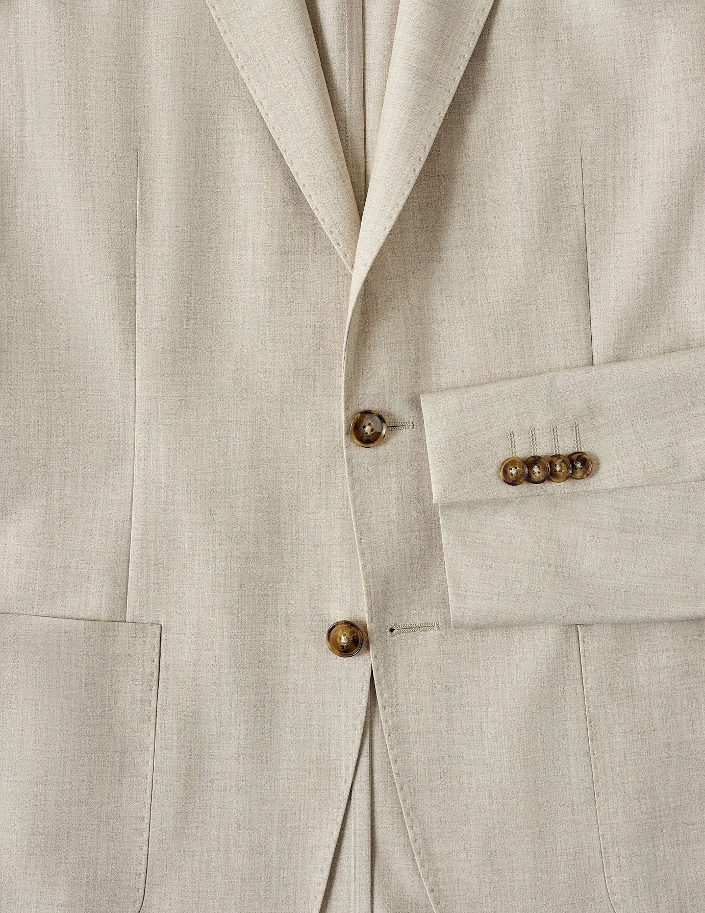 Tech Linen Blazer Sandshell