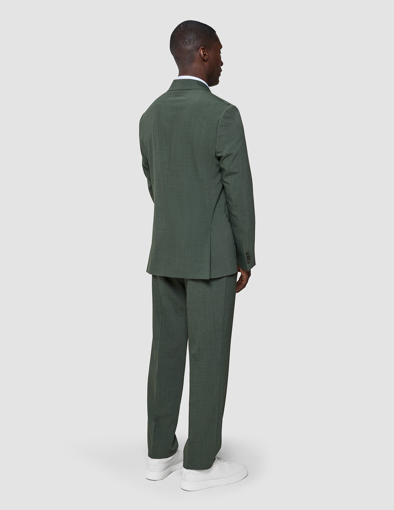 Tech Wool Suit Green Night
