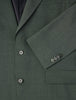 Tech Wool Blazer Green Night Regular