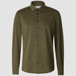 Travel Shirt Remote Green Slim