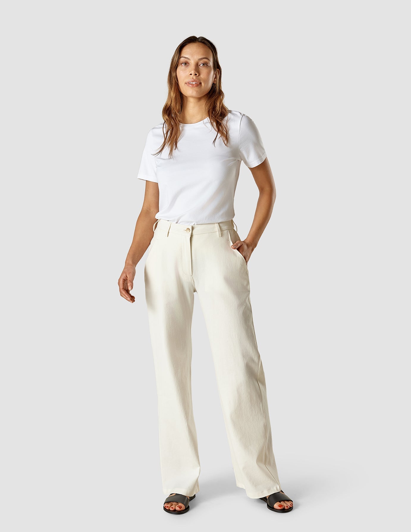 Linen Pants Off White | SHAPING NEW TOMORROW