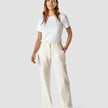 Linen Pants Off White