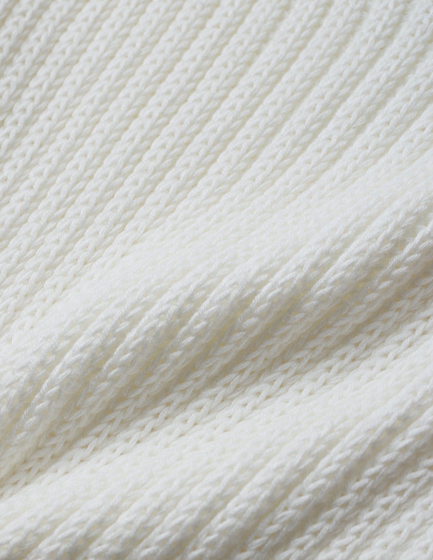 Women's Structured Knit Top Off White