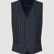Essential Vest Navy Stripes
