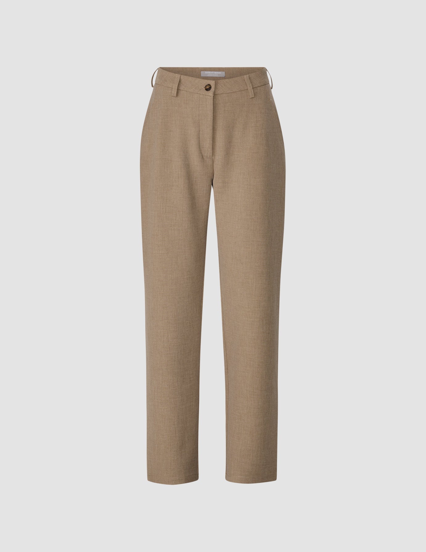 No. 1 Pants Straight Cappuccino