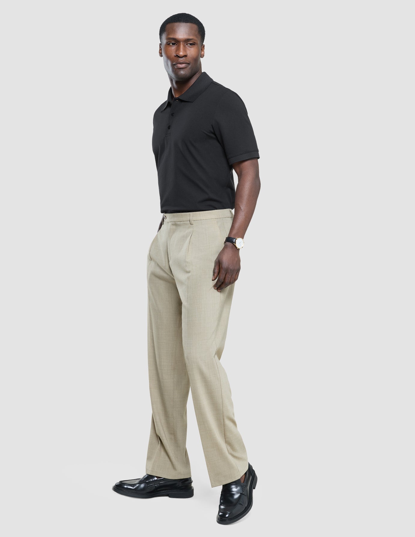 トップス tdk_void polo Active Polo Black | SHAPING NEW TOMORROW