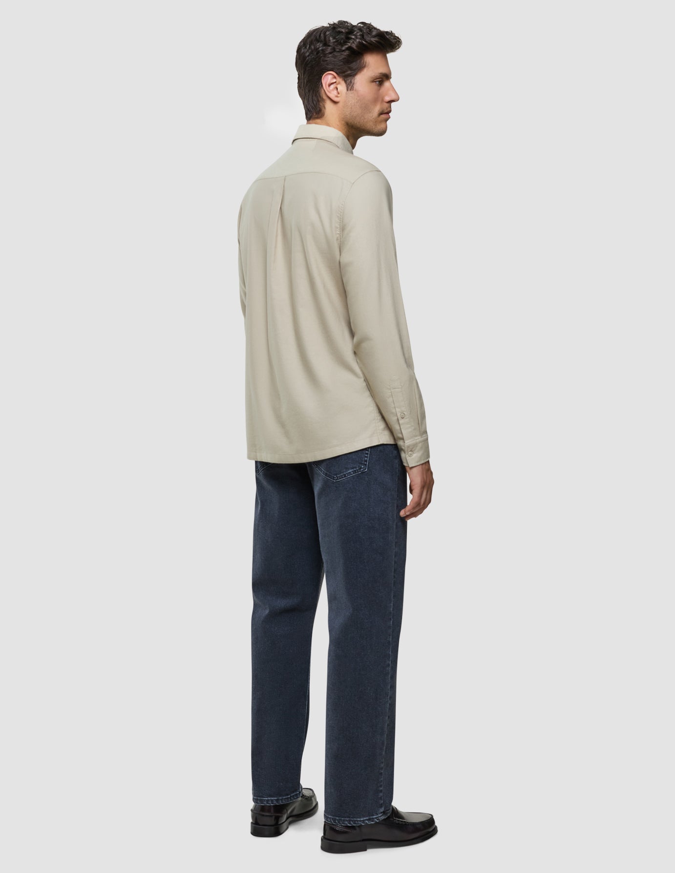 All-Day Oxford Shirt Beige