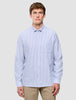 All-Day Oxford Shirt Navy Stripes