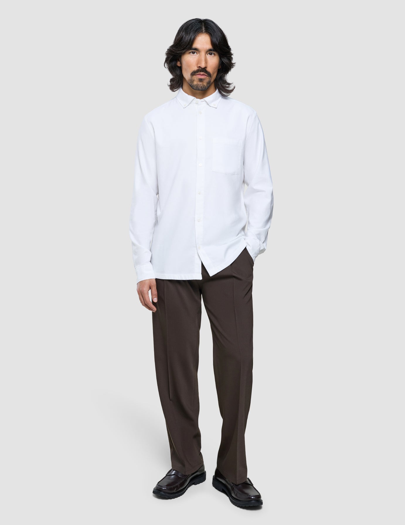 All-Day Oxford Shirt Off White | SHAPING NEW TOMORROW