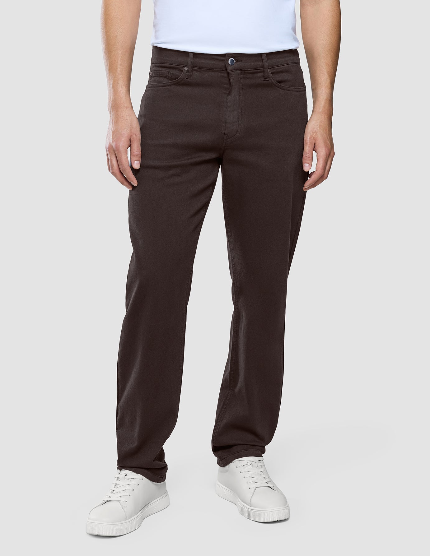 Classic 5-Pocket Pants Regular Dark Brown