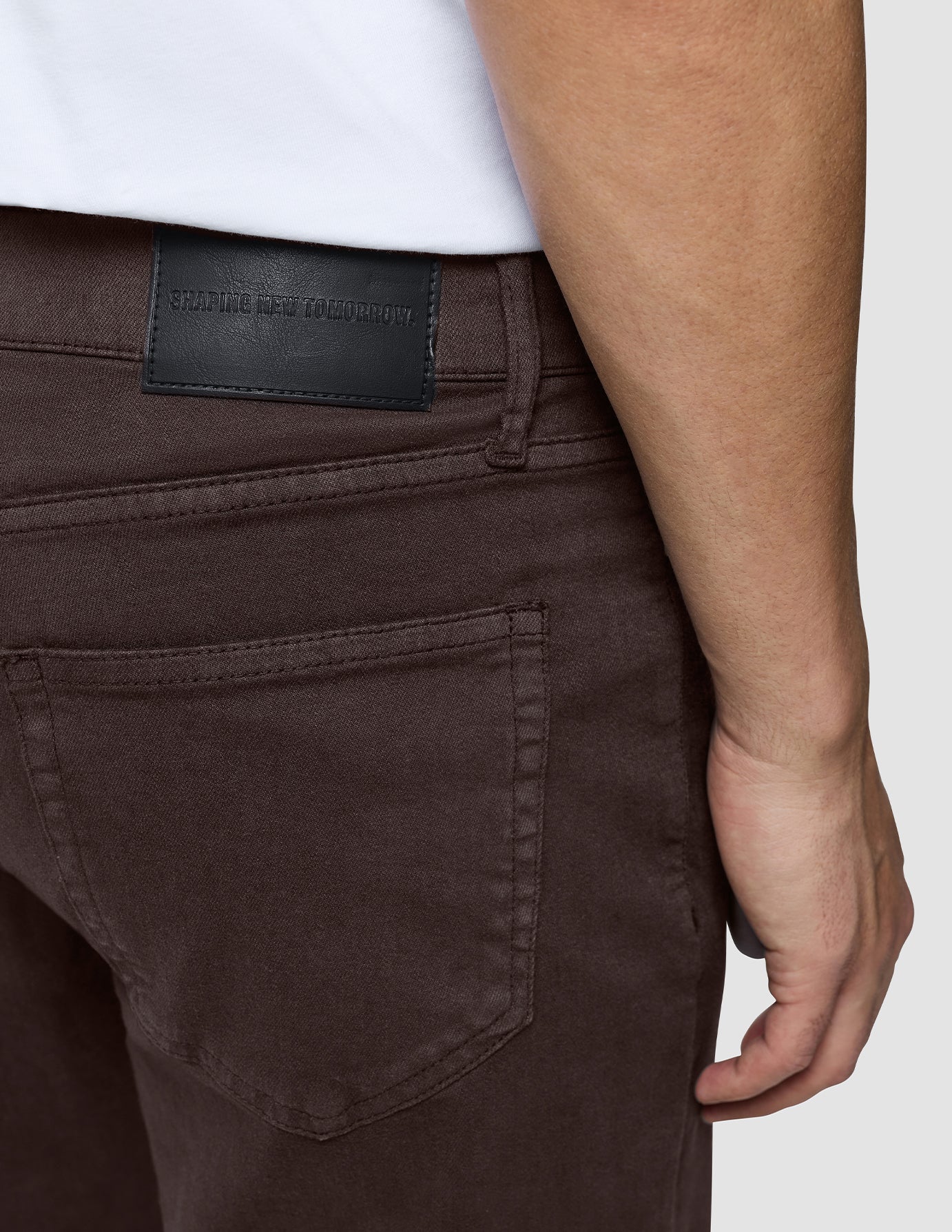 Classic 5-Pocket Pants Regular Dark Brown