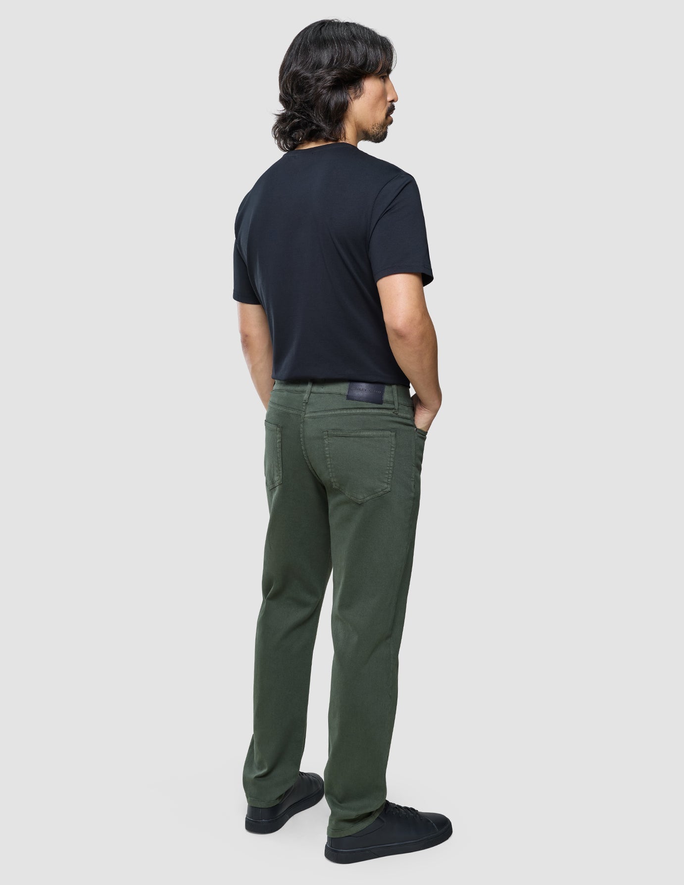 Classic 5-Pocket Pants Regular Green